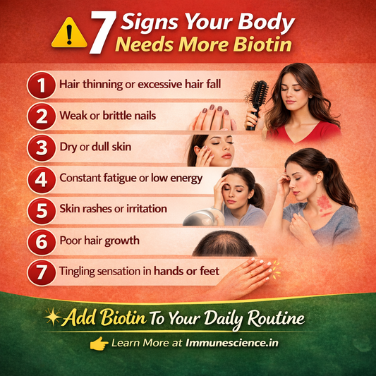 7 Signs Your Body May Be Low in Biotin (Vitamin B7)